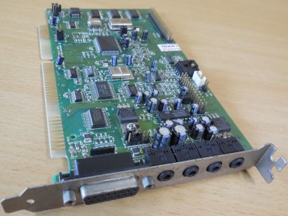 Creative Labs CT2800 Vibra16S SoundBlaster FCCID IBACT-SBV1SS ISA Soundkarte*s72