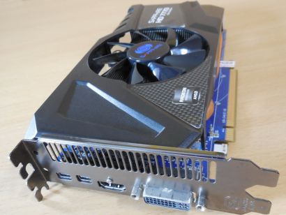 Sapphire Radeon HD7770 GHZ Edition 1G GDDR5 PCIe3.0 DVI-I HDMI Dual Mini DP*g483