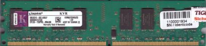 Kingston KVR667D2N5 2G PC2-5300 2GB DDR2 667MHz 99U5316-062 A00LF RAM* r805