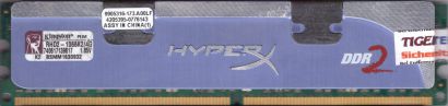 Kingston HyperX 4GB Kit 2x2GB RHD2-1066K2 4G PC2-8500 DDR2 1066MHz RAM* r816