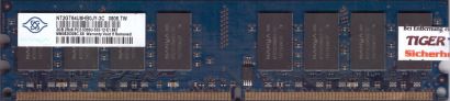 Nanya NT2GT64U8HB0JY-3C PC2-5300 2GB DDR2 667MHz HP 406363-888 RAM Memory* r821