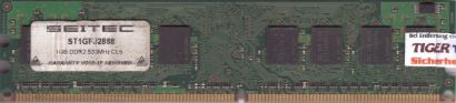 Seitec ST1GFJ2888 PC2-4200 1GB DDR2 533MHz CL5 Arbeitsspeicher RAM* r848