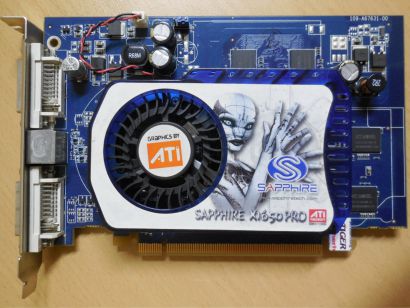 Sapphire Radeon X1650 PRO 512M DDR2 PN188-09C84-006SA PCI-E Dual DVI-I HDTV*g500