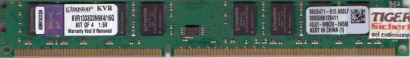 Kingston KVR1333D3N9K4 16G PC3-10600 4GB DDR3 1333MHz 99U5471-012 A00LF RAM*r883