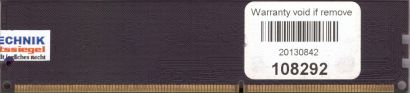 G.SKILL F3-1333C9S-4GNS PC3-10600 4GB DDR3 1333MHz CL9 Arbeitsspeicher RAM* r908