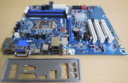 Intel DH55HC Rev E70933 505 Mainboard +Blende Sockel 1156 DDR3 DVI HDMI* m1024