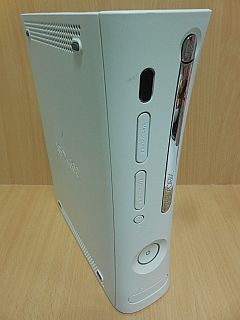 Microsoft XBOX 360 weiß defekt als Ersatzteilträger ROD* spk03