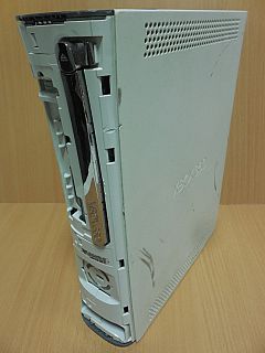 Microsoft XBOX 360 weiß defekt als Ersatzteilträger ROD* spk04