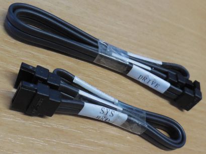 HP 381868 004 006 dc Series 2x SATA Kabelset für HDD SSD CD DVD Blu-ray* pz644