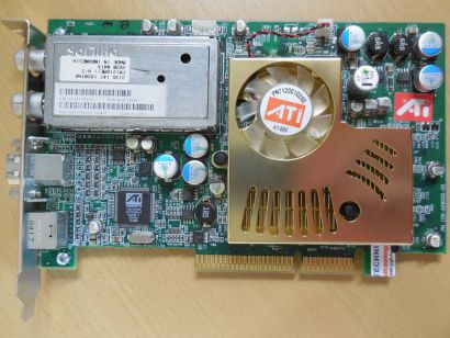 ATI All in Wonder Radeon 9600 THEATER200 Tuner 128MB RETRO AGP Grafikkarte* g520