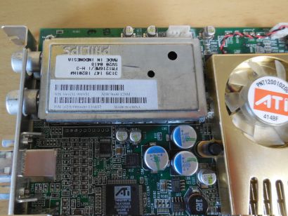 ATI All in Wonder Radeon 9600 THEATER200 Tuner 128MB RETRO AGP Grafikkarte* g520