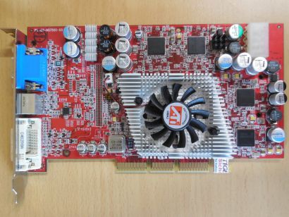 ATI Radeon 9800 Pro 128MB 256Bit DDR DVI VGA TVOut AGP 8X RETRO Grafikkarte*g534