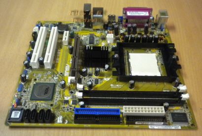 Asus A8V-MX Rev 1.00 Mainboard mit Blende * So 939 AGP 8x LAN USB2.0 SATA *m107