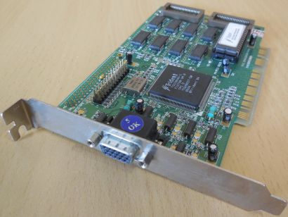 Trident TGUI9440-1 PM-P523 55P523000A 1MB VGA Retro PCI Grafikkarte* g539