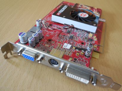 ATI Radeon X800 256MB 256Bit GDDR3 DVI-I TV-Out VGA PCI Express Grafikkarte*g549