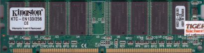 Kingston KTC-EN133/256 PC133 256MB SDRAM 133MHz 9902112-438 B01 SD RAM* r979