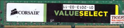 Corsair CMV8GX3M2A1600C11 PC3-12800 4GB DDR3 1600MHz Arbeitsspeicher RAM* r988
