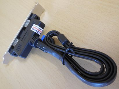MSI 2 Port USB 3.0 Anschluss Slotblende Slot Blende Slotblech USB bracket* pz654