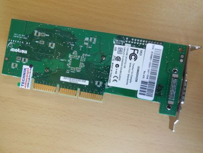 Matrox Millennium MGI G55MADDA32DB 32MB DualHead DMS-59 SFF AGP Grafikkarte*g561