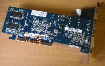 Gigabyte GV-N52128DS-RH GeForce FX5200 Grafikkarte AGP8x 128MB g77