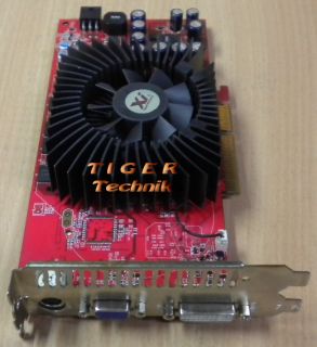 XpertVision GeForce 6800GS Grafikkarte AGP8x 512MB DDR3  g79