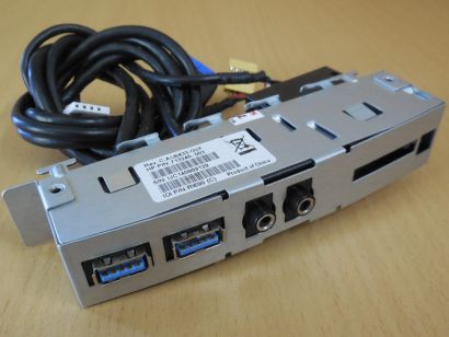 HP 110 Desktop PC 713240-003 USB 3.0 MIC Audio SD Card Reader Front Panel* pz662