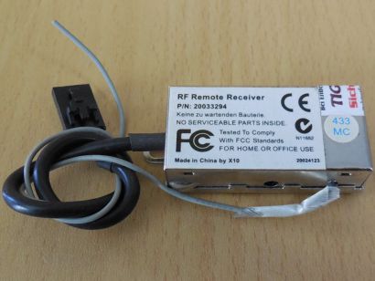 Medion RF Remote Receiver X10 20033294 20024123 Empfänger zu Fernbedienung*pz667
