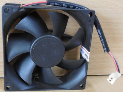 Yate Loon Electronics GPL D80SH-12 Gehäuse Lüfter schwarz 80mm FAN 2-pin* GL151