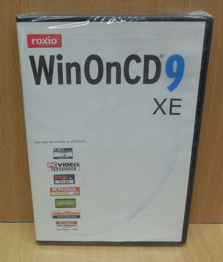 Roxio Winoncd 9 Xe Brennprogramm Cd Dvd Brennen Musik Disc Label Erste
