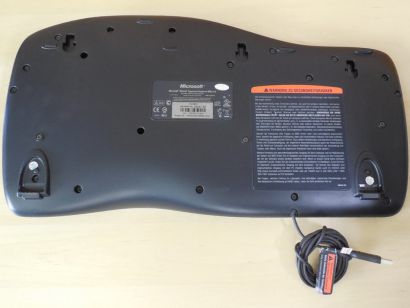 Microsoft Natural Ergonomic Keyboard 4000 V1.0 USB Tastatur KU-0462 QWERTZ*pz673