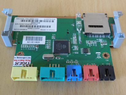 Medion AU6376-E44 20041358 Kartenleser 8-in-1 MS Pro SD MMC CF IBM MD SM xD*kl54