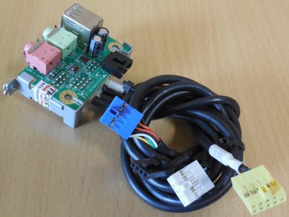 Medion MT 7 MED MT 565 516 MD8328 MD8335 USB Audio Mikrofon Front IO Panel*pz694