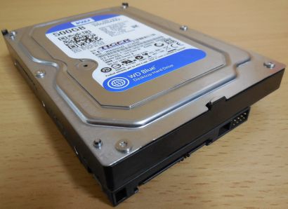 Western Digital Caviar Blue WD5000AAKX-00ERMA0 HDD SATA 500GB Festplatte* F688