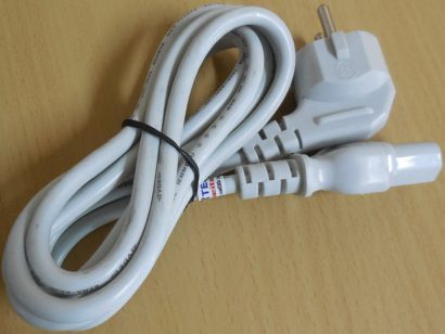 Stromkabel Netzkabel Kaltgerätekabel PC Monitor Drucker TV FAX C13 ca. 2m* pz872