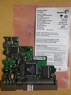 Seagate Barracuda 7200.7 ST3120022A IDE PCB Controller Elektronik Platine* FE184