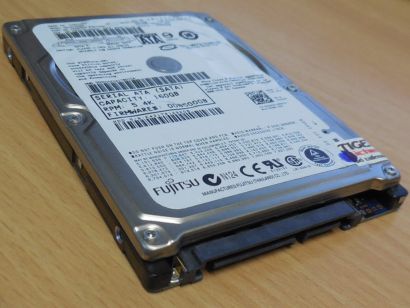 Fujitsu MHY2160BH HDD SATA 160GB 2.5 Festplatte 5400rpm 8MB* F720