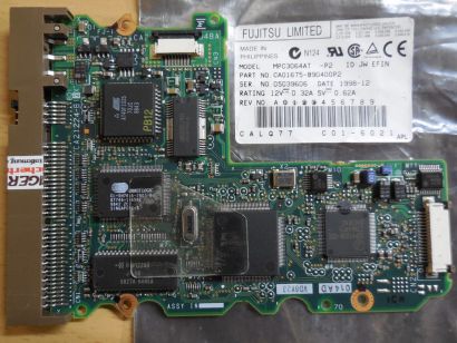 Fujitsu MPC3064AT CA01675-B90400P2 IDE PCB Controller Elektronik Platine* FE204