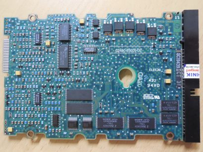 HP C2490SE C2490-65009-D2 50-pin SCSI PCB Controller Elektronik Platine* FE229