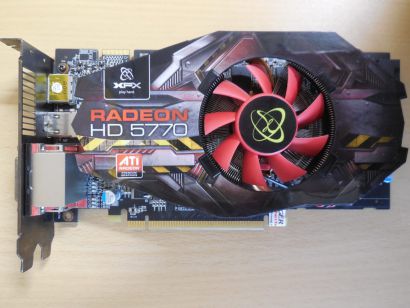 XFX AMD ATI Radeon HD 5770 850M Juniper 1GB GDDR5 PCIe 2.0 DP HDMI Dual DVI*g577