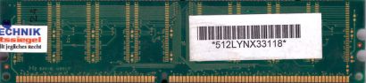 Kingston KVR400X64C3A 512 PC-3200 512MB DDR1 400MHz 9905216-036 A00 RAM* r1006