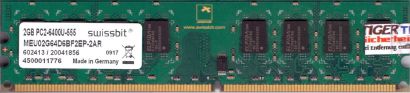 Swissbit MEU02G64D6BF2EP-2AR PC2-6400 2GB DDR2 800MHz RAM Arbeitsspeicher* r1009