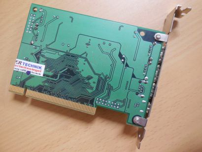 6-Port PCI Adapter Card Karte 6212 4x USB 2.0 2x FireWire IEEE1394 VIA Chip*sk66