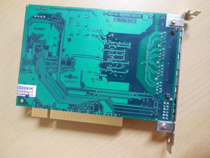 Asix NEF-4C 35012001 Rev A3 4x RJ45 Active Cooling Server PCI Netzwerkkarte*nw94