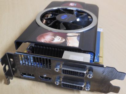 Sapphire AMD ATI Radeon Premium HD 5770 1GB GDDR5 PCIe 2.0 DP HDMI Dual DVI*g427