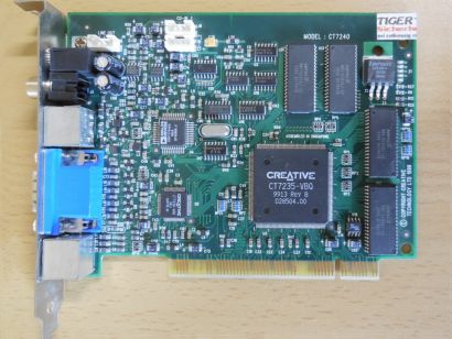 Creative Labs Encore CT7240 DXR3 PCI RETRO Video DVD MPEG2 Decoder Karte* g588