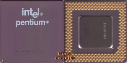 CPU Prozessor Intel Pentium SY007 100 MHz FSB 66 Sockel 7 Pentium I 1* c653