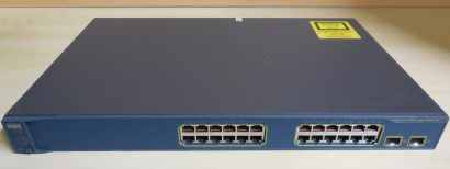 Cisco Catalyst 3560 24-port Fast Ethernet Switch 2xSFP WS-C3560-24PS-S V05*nw554