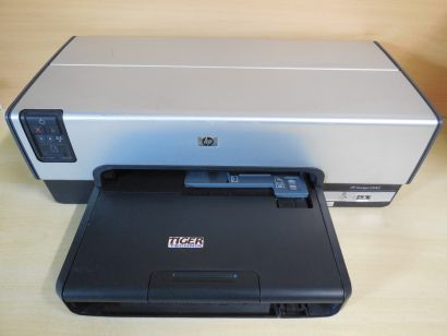 HP Deskjet 6940 Drucker Photo Foto USB LAN defekt als Ersatzteilträger* dr19