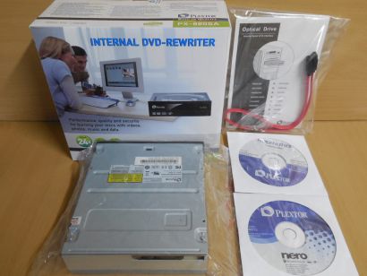 Plextor PX-880SA Super Multi DVD RW DL RAM Brenner SATA schwarz lightScribe*L570