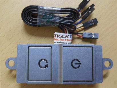 Aquado TP-607 TP0909004 PC Gehäuse Power Reset Schalter HDD LED Power LED* pz925